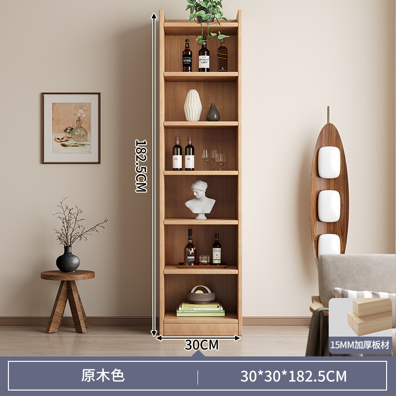 Estante de exhibición para té de estilo chino de madera maciza, pequeño gabinete multiusos, estante decorativo para sala de estar. image 18
