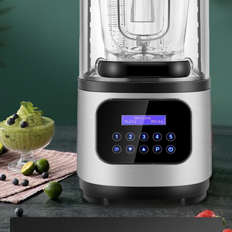 Licuadora Comercial Silenciosa con Cubierta 110V con Reducción de Ruido para Frutas y Verduras image 5