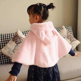 Autumn and Winter new children's clothing Girls' classic shawl sweater coat factory direct sales