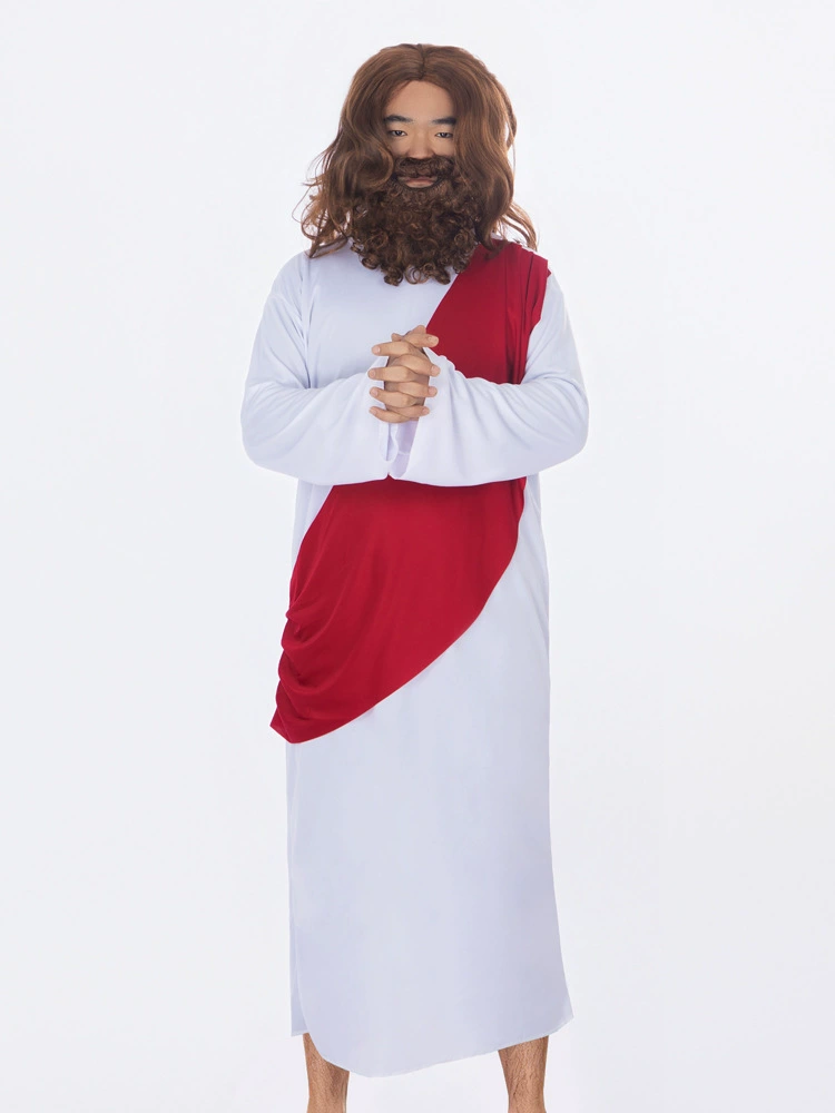 Priest Priest Christmas Caesar Drama Costume COS Children's Nun Virgin Mary Performance Costume
