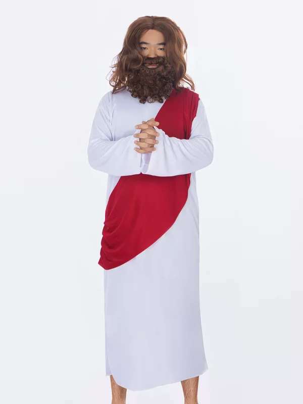 Priest Priest Christmas Caesar Drama Costume COS Children's Nun Virgin Mary Performance Costume