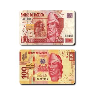 Amazon 2025 New Creative and Interesting Mexican Bank Decorative Credit Debit Card Skin Small Core Sticker