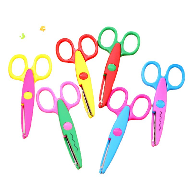 Children's scissors, safe accessories, decorations, 6 inches