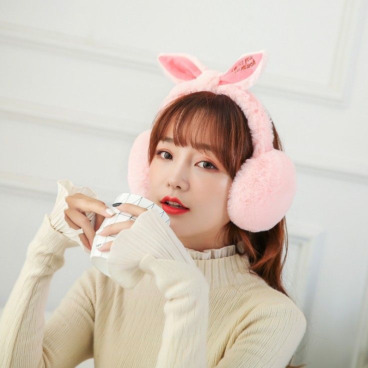 new pattern winter Earmuff keep warm Earmuff lovely Cartoon Ear package Cat ears Cold proof