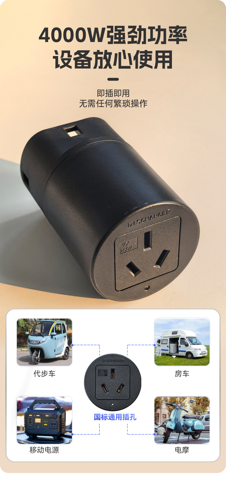 Experts Choose Charging Stations for New Energy Vehicles, V2L Conversion Plugs for External Power Discharge, and Electric Vehicle Sockets