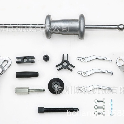 Herramienta de combinación de reparación de la máquina universal tire caballo diapositiva martillo tire juego establece freno depresión chapa hardware Caja de Herramientas