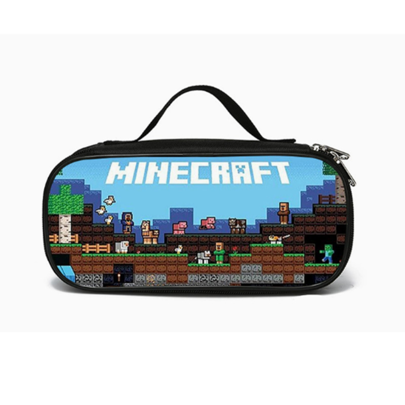Spot estuche para lápices de dibujos animados My World mincraft estuche para lápices para estudiantes de primaria y secundaria image 6