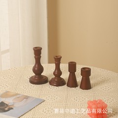 ヨーロッパインスタイルの古いブロンズキャンドルホルダーホテル装飾燭台装飾品教会家庭用品