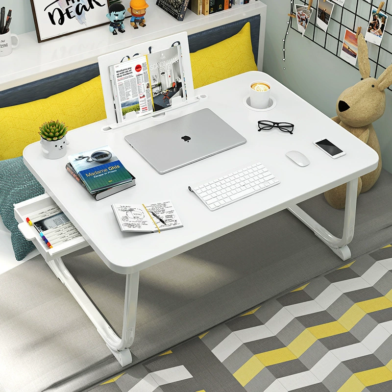Кровать стол квадратный увеличенный стабильный ножной прикроватный столик складной маленький столик студенческий учебный стол источник завод прямые волосы