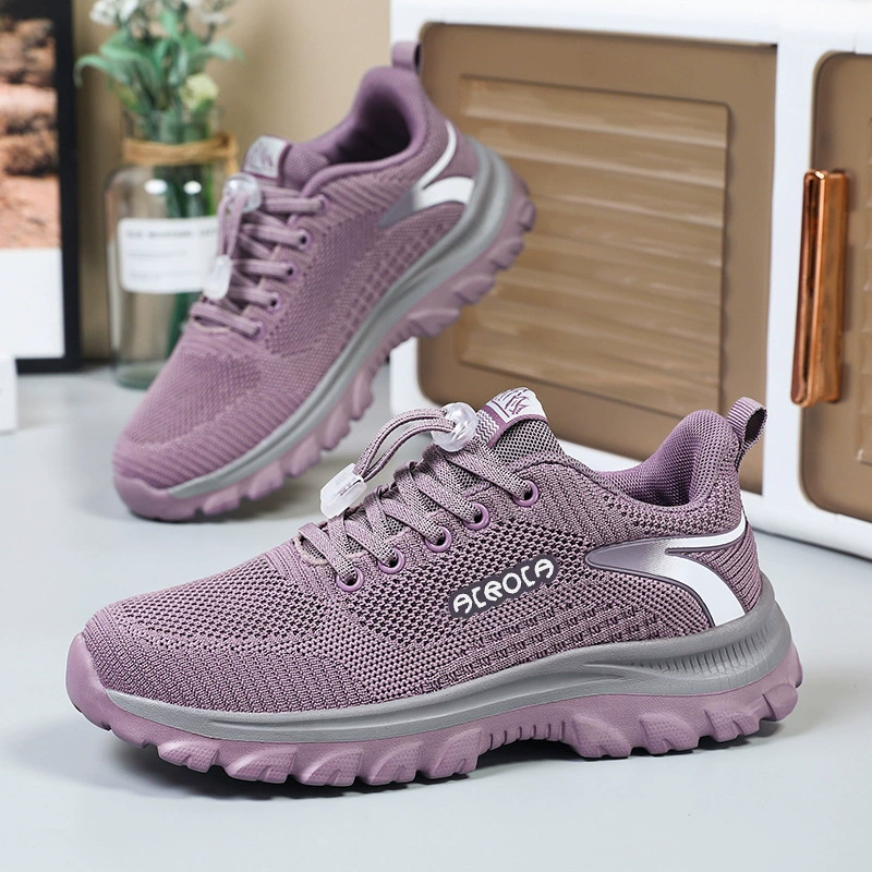 Новые осенние туфли для мам на мягкой подошве, легкая и дышащая обувь для пожилых людей, женская прогулочная обувь среднего и пожилого возраста, повседневная спортивная обувь, мужская обувь.