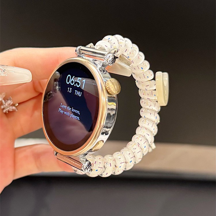Creative Phone Cord Hair Band Suitable for Huawei Watch Gt5/4/3/2 Strap 78 Bracelet Watch34Pro Watch