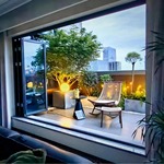 断桥重型折叠门酒店大厅铝合金玻璃隔断门源头发货可折叠折叠式