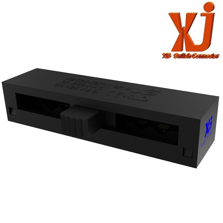 大电流7档拨动开关 大电流7位波动开关 侧柄7档滑动开关行程4.0mm