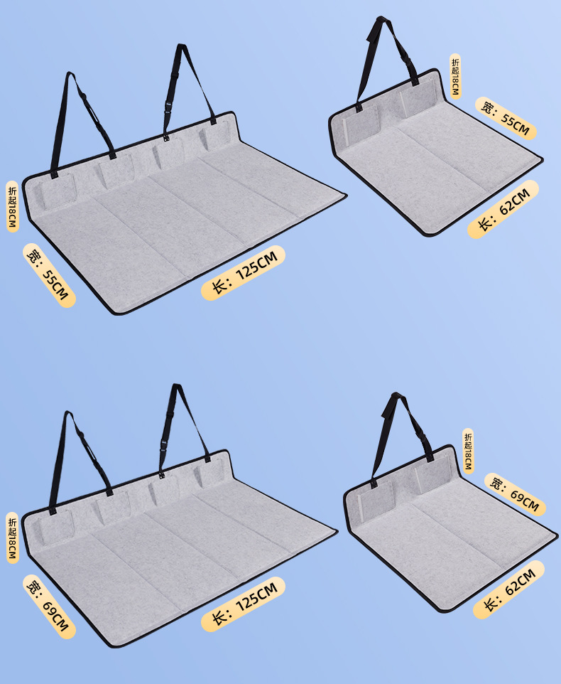 Camping bed car extension extension board car travel bed head guard car rear trunk sleeping mattress wholesale