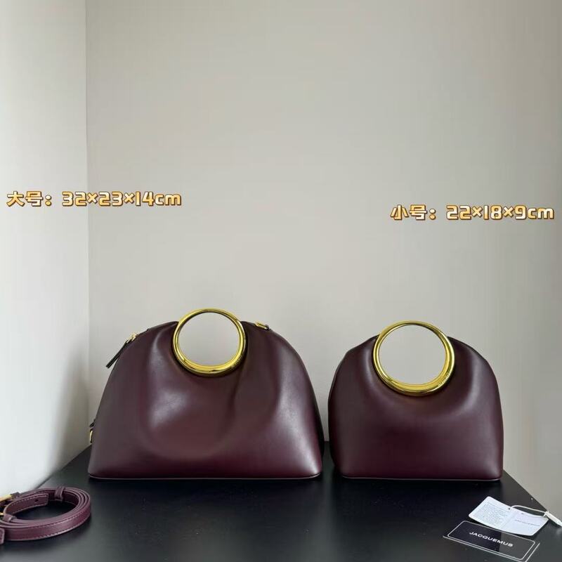 French Niche Design Jacquemus24 New Hand-Held Ring Handbag Single Shoulder Crossbody Versatile Evening Bag