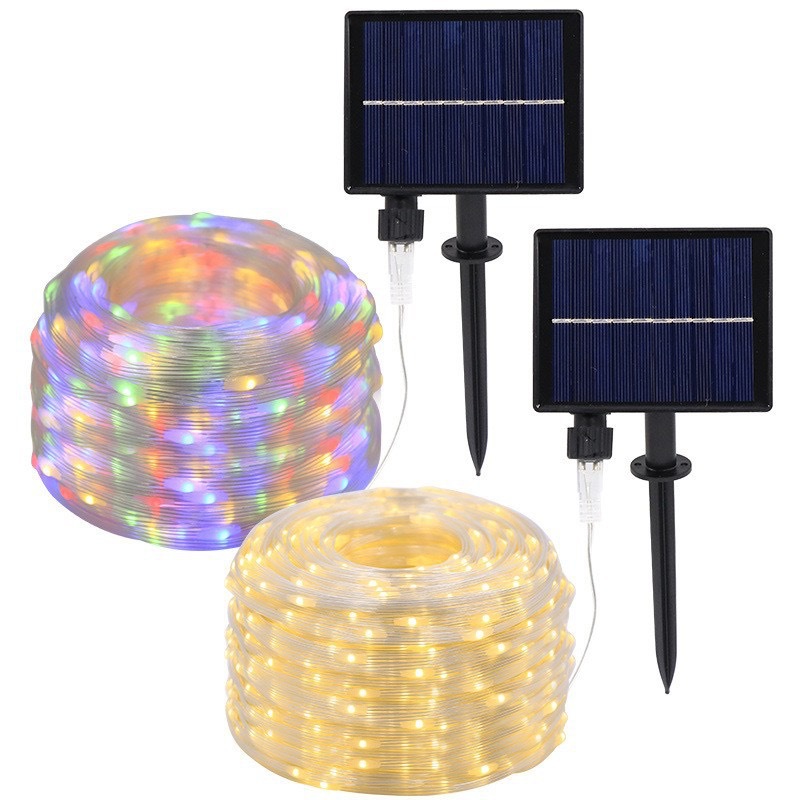 Fábrica directa de venta transfronteriza led lámpara de cuero impermeable al aire libre decoración estrella de camping productos terminados / productos semiacabados