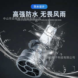 源头工厂 双铜管大功率汽车LED大灯超亮超稳定无损安装H7 H4 H11