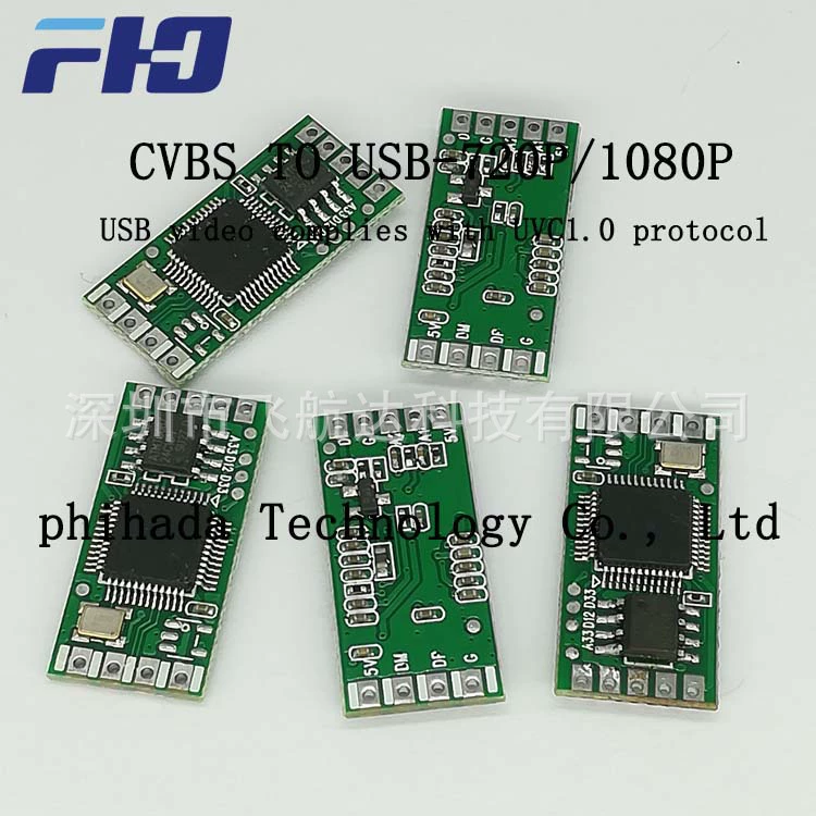 Аналоговая тепловизионная камера для USB цифровой сигнал для разработки CVBS для USB модуля преобразования платы для сбора