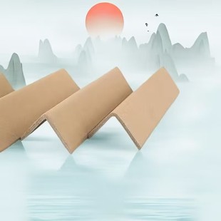 Paper Corner Protectors, Hard Paper Corner Strips, Packaging Logistics, Item Protection, Edge and Corner Protection, Anti-Collision, Durable, Waterproof, High Temperature Resistant