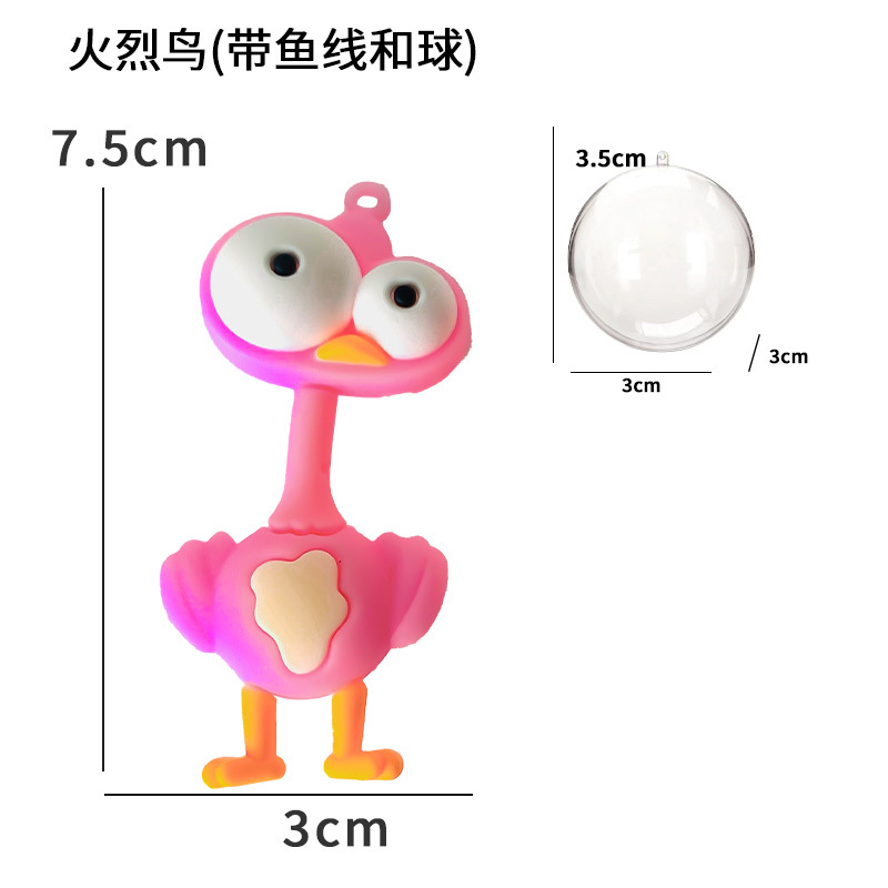 Nueva decoración de paisajismo de pecera Tom Jerry elefante león decoración flotante caja ciega dibujos animados pequeño juguete de regalo