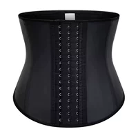 Пояс-тренер WaistTrainer, корсет для талии, латексная формирующая пояс 9 стальных косточек, резиновый корсет для формирования