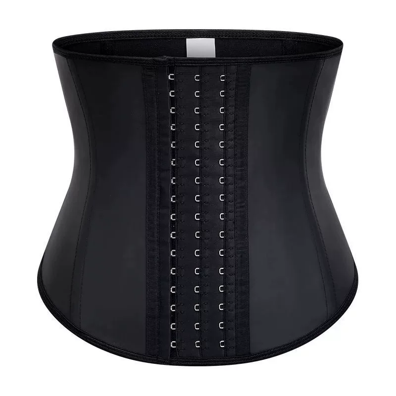 Пояс-тренер WaistTrainer, корсет для талии, латексная формирующая пояс 9 стальных косточек, резиновый корсет для формирования