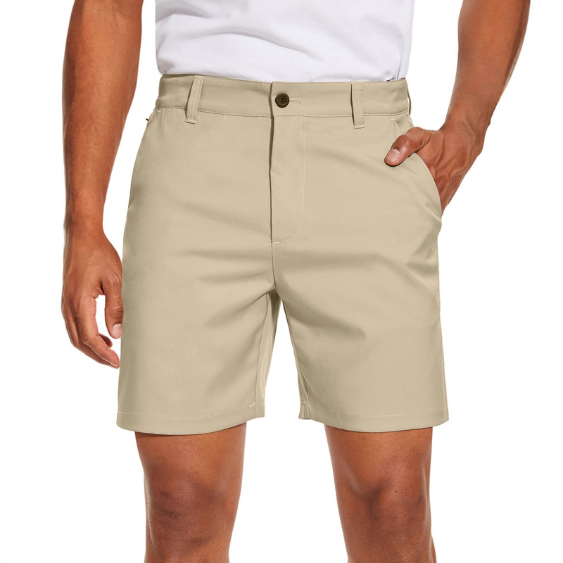 Cross-Border Amazon Popular Summer Men's Sports and Leisure Comfortable Golf Shorts Outdoor Mountaineering Fitness Shorts