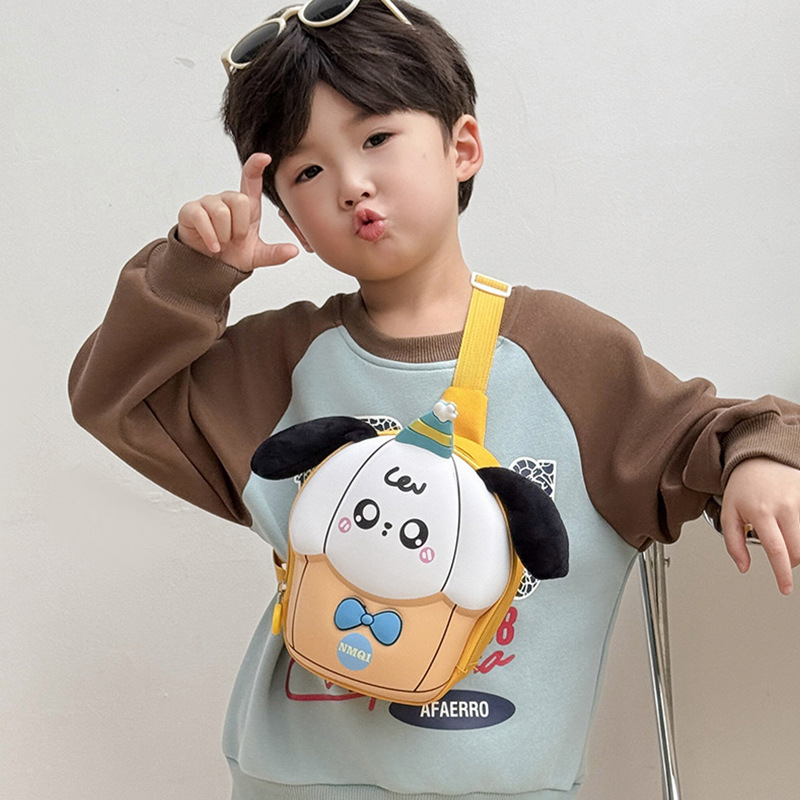 Bolsas de niños más calientes transfronterizas nuevas bolsas de pecho de dibujos animados para niños, bolsas de cambio al aire libre para niñas