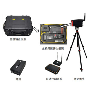 Portable high-energy laser destruction laser explosion removal laser obstacle detector