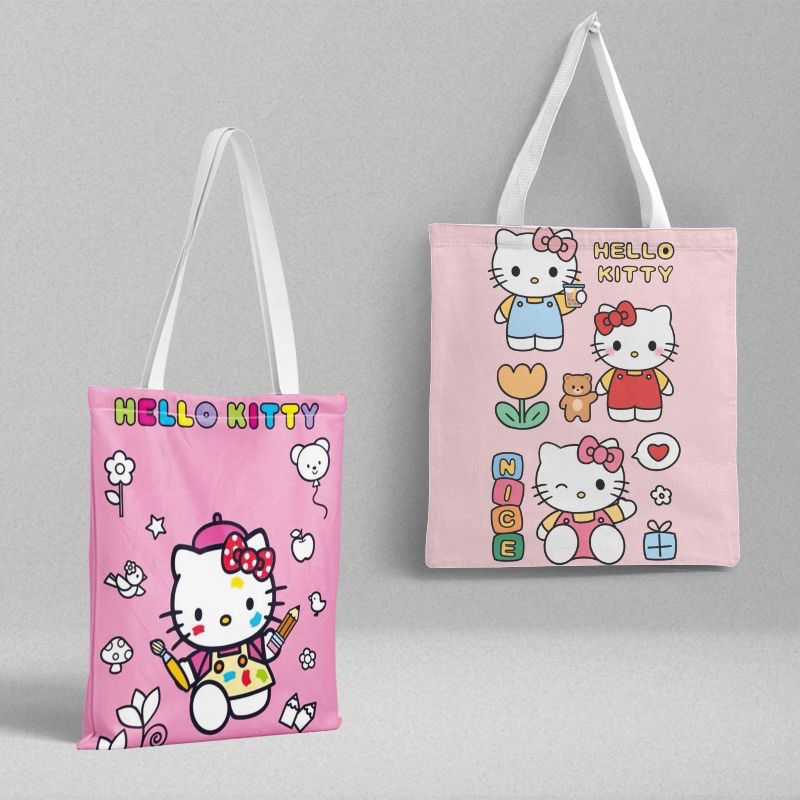 Bolsa de lona Sanli Gull pequeña fresca y simple estilo ins versión coreana hermosa bolsa de hombro bolsa de compras portátil al por mayor