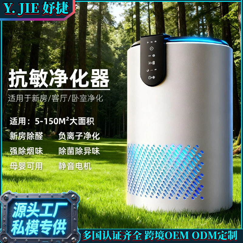 Formaldehyde Removal Household New House Urgent Move-In Air Purifier Pregnant Women and Infants Negative Ion Purification Smoke Removal Second-Hand Smoke