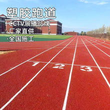塑胶跑道聚氨酯材料epdm橡胶颗粒厂家硅pu球场学校运动场塑胶跑道