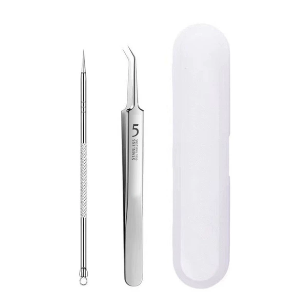No. 5 cell clip (oblique clip + acne needle) + storage box