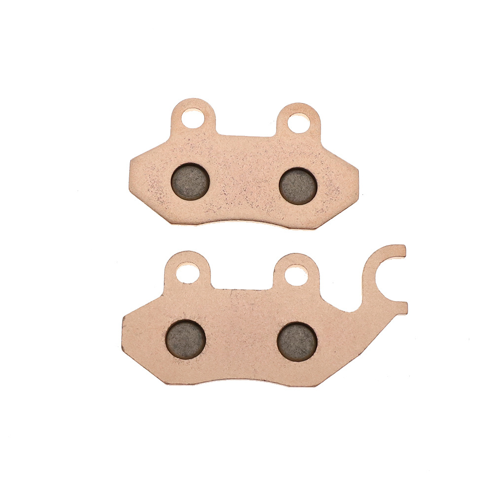 Motocicleta a base de cobre disco sinterizado pastillas de freno cuero kart ATV ATV FA264 Sanyang SYM logo
