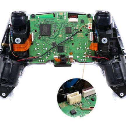 PS5 беспроводной геймпад модифицированная LED-подсветка плата с rocker cap cross key ABXY маленькая кнопка