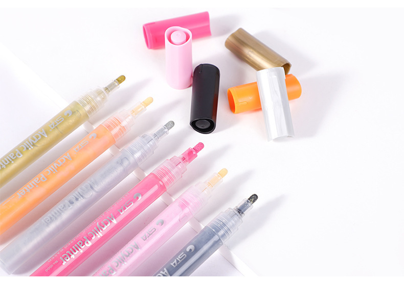 Body Writing Pen for Couples, Washable Graffiti Marker, Rose Red — detail image 8