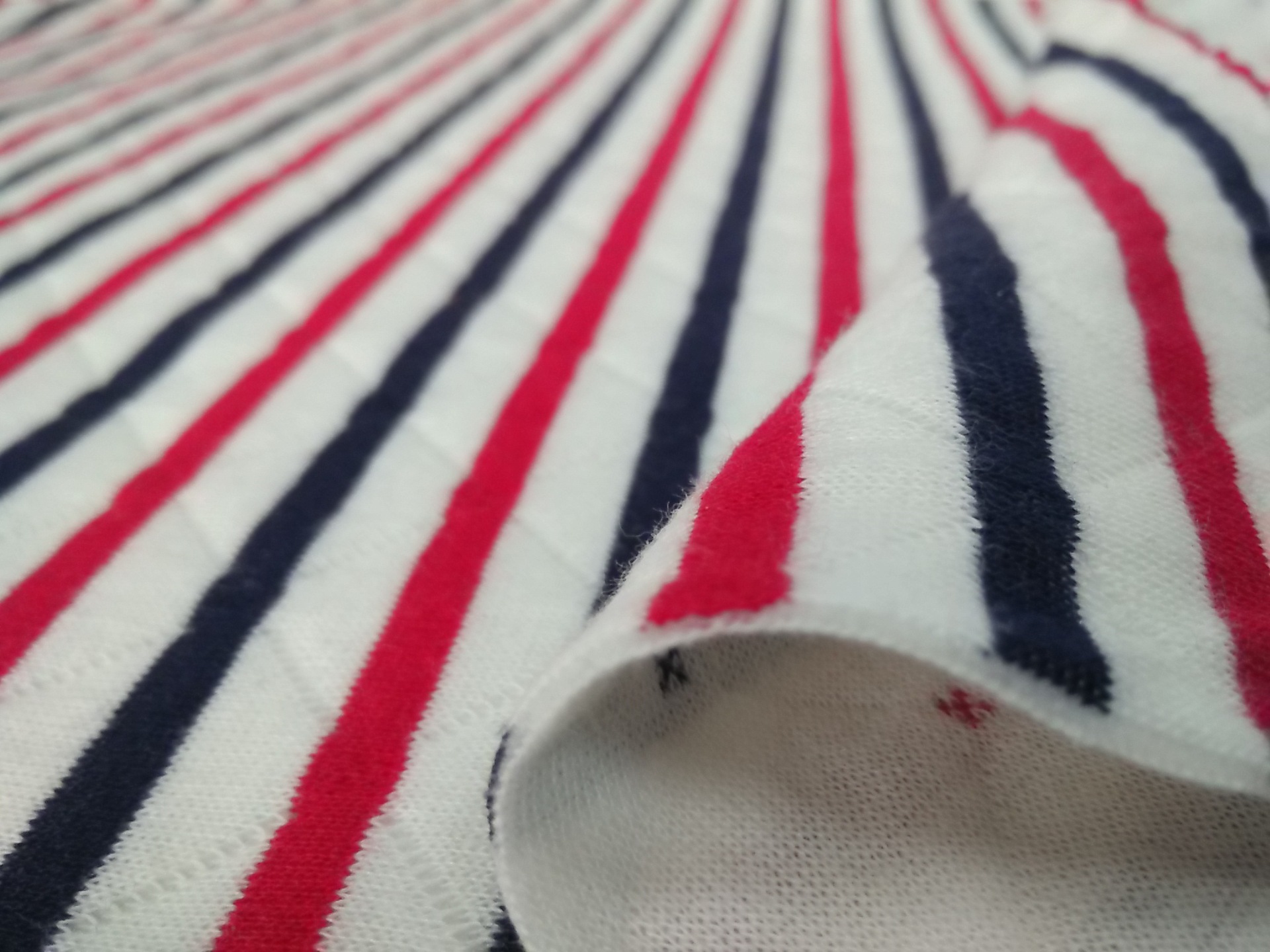 专业供应针织彩条空气层菱形彩条空气层提花空气层