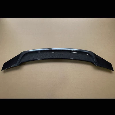 Top Wing, Dedicated Trunk Spoiler, Fixed wind wing - r-style-large-rear-wing-carbon-fiber-pattern