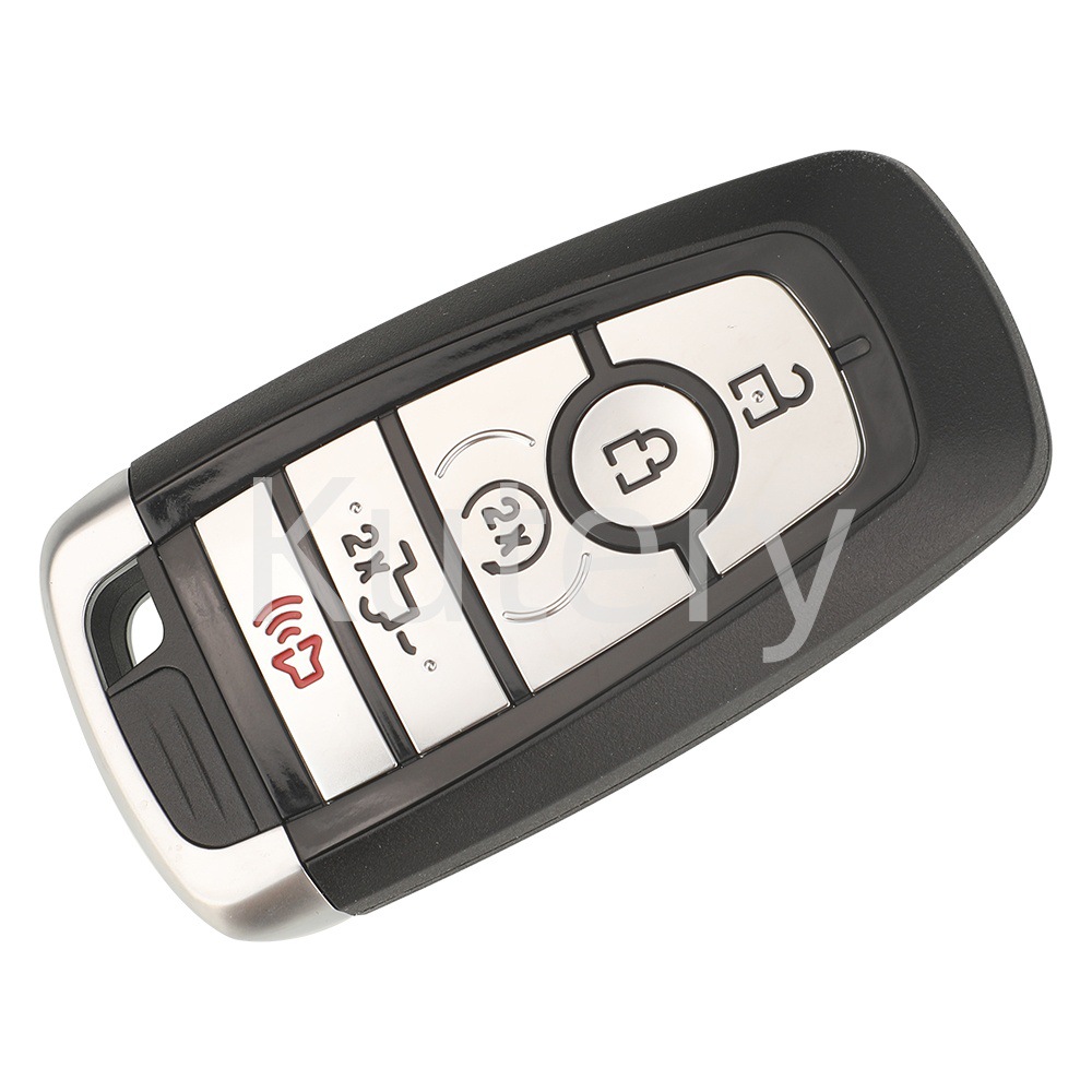 Suitable for Ford 4/5 Button Remote Control Car Key 433.92/434/868/902 Frequency Id49 Chip