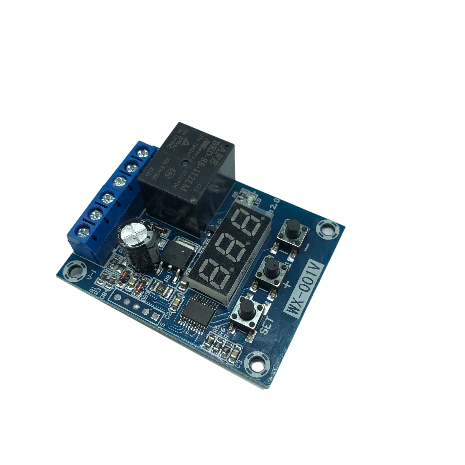 电压检测模块继电器开关电源电路测量充电放电监测过压保护控制器