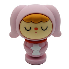 厂家定制立体公仔硅胶盲盒公仔礼品卡通PVC软胶3D立体公仔装饰品