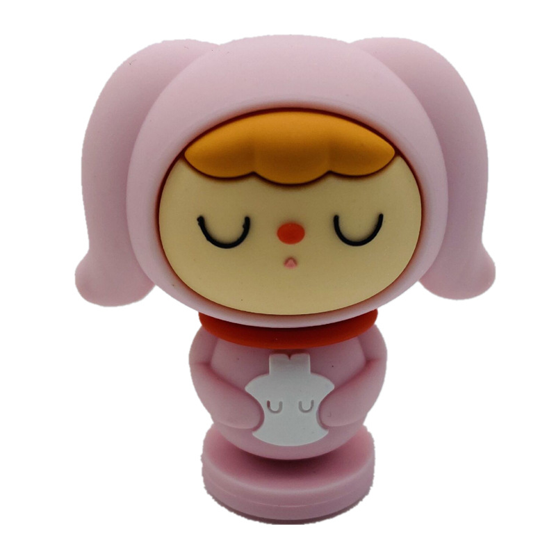 厂家定制立体公仔硅胶盲盒公仔礼品卡通PVC软胶3D立体公仔装饰品