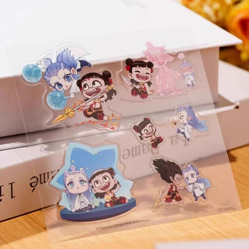 Playful duo jelly stickers