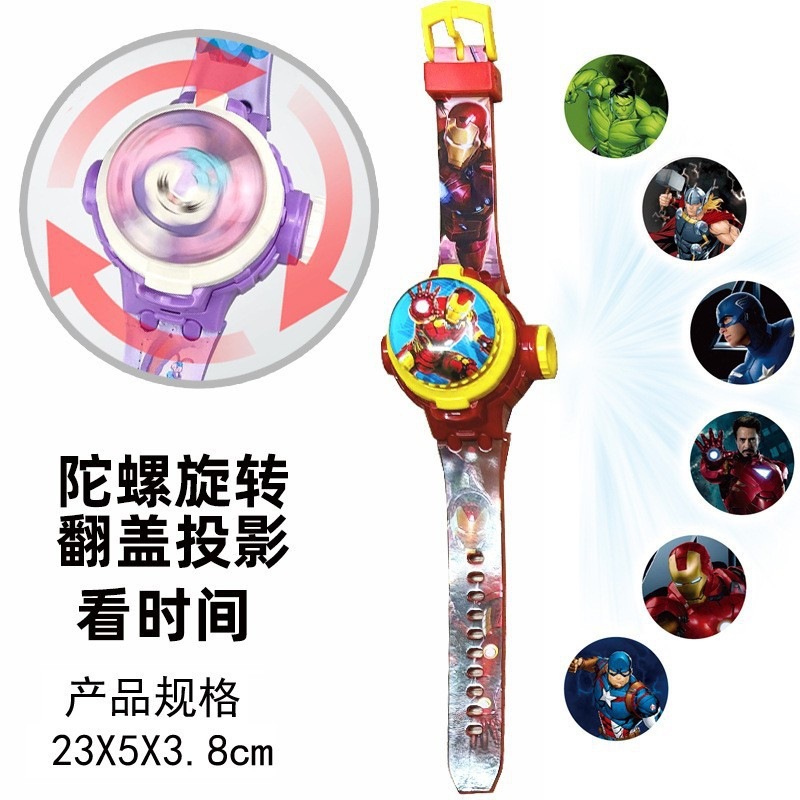 批发三丽鸥库洛米投影手表玉桂狗凯蒂猫kt美乐蒂投影仪手表玩具表|undefined
