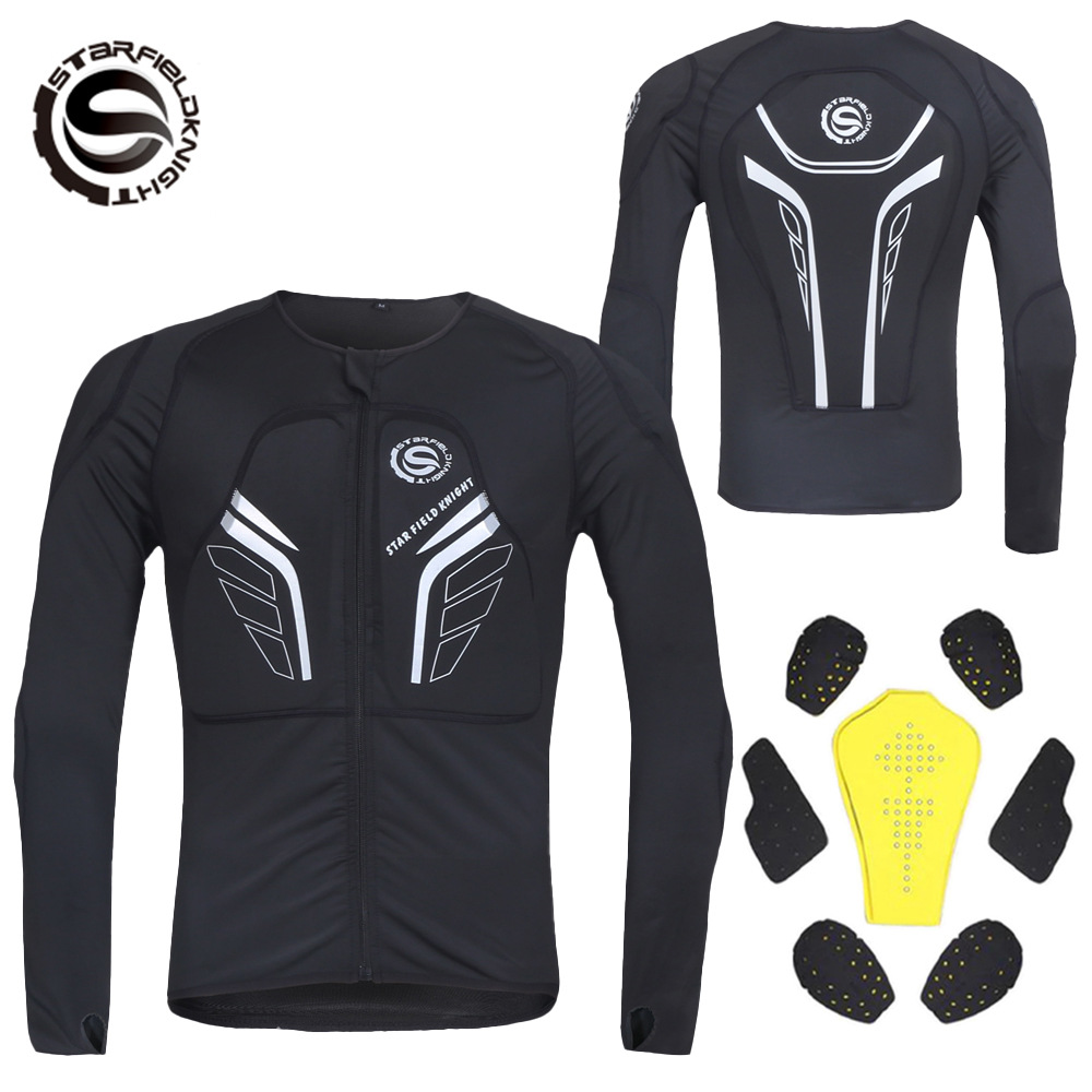 摩托车骑行护甲衣男机车越野赛车护具盔甲运动透气排汗防摔软甲服