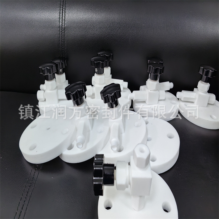 供应PTFE四氟法兰球阀 塑料化工四氟阀门 PTFE耐腐蚀球阀