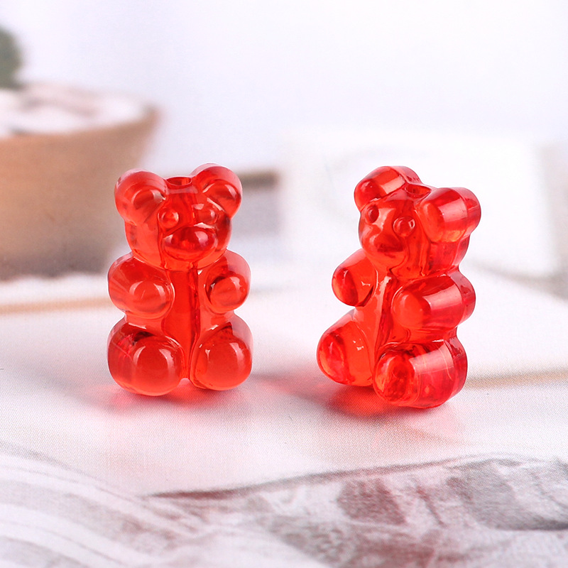 115g Weight None Bag Accessories Type Beads Jewelry Making Type 11.8*18.5MM Jewelry Making Size DIY Ornament Accessories Classification Hole 1~1.9mm Hole Size 100 PCS/Package Quantity Acrylic Material little bear Pattern All Seasons Season Cute Style 100 PCS/Package 11.8*18.5MM Hole 1~1.9mm Acrylic Little Bear DIY Ornament Accessories Beads 3