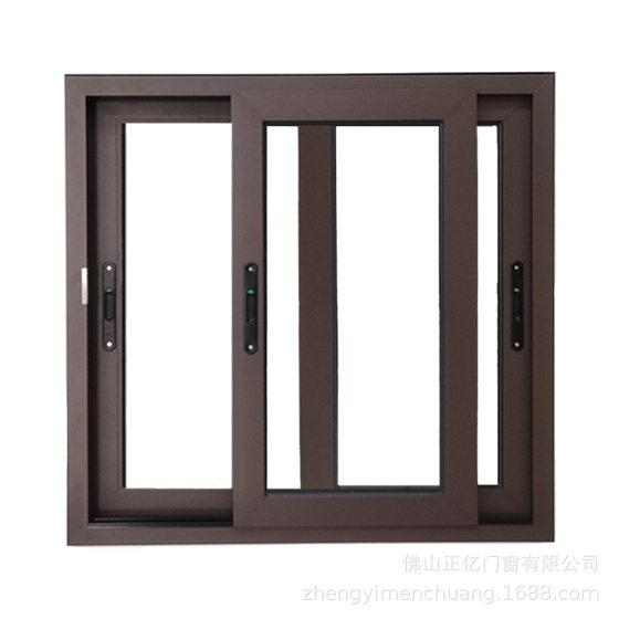 Foreign trade with Hemming sliding window Africa with Hemming sliding window aluminum alloy sliding window with Hemming Source manufacturers