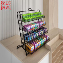 超市创意口香糖货架展示架便利店收银台避孕套桌面展架零食小货架