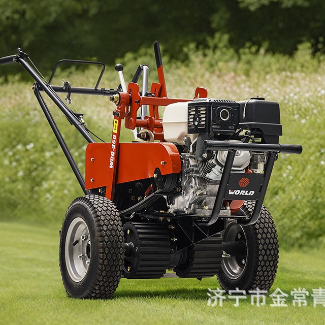 批发WDQ-350草坪起草皮机 手推式大功率GX270动力汽油机一件代发